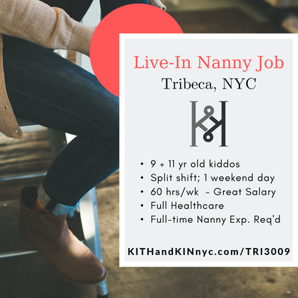 live-in nanny jobs
